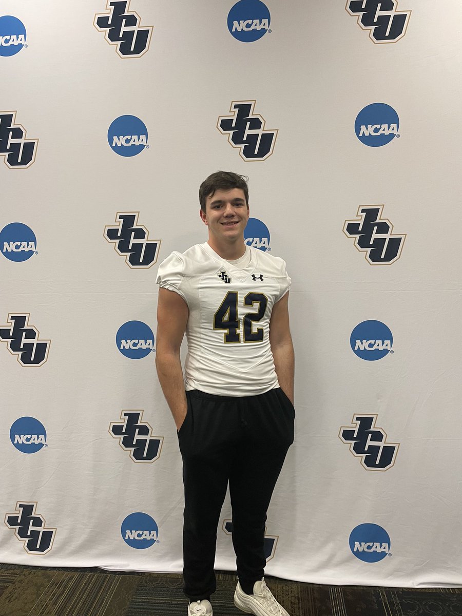 Thank you <a href="/JCUFootball/">John Carroll Football</a> for the official visit