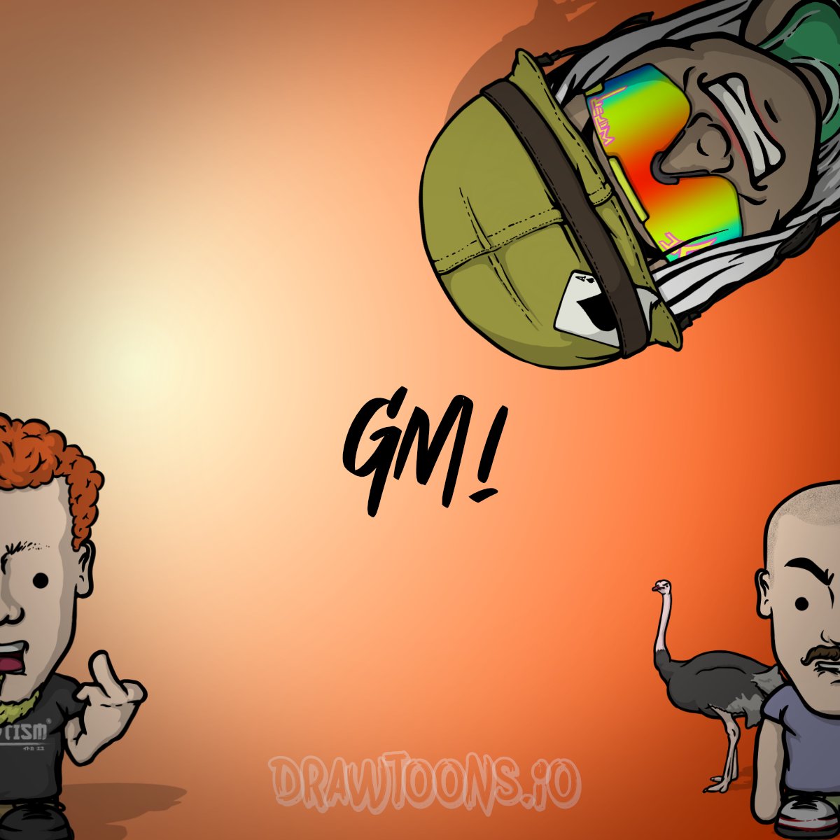 #Drawtoons
Mint now to feature in episode 1..
drawtoons.io