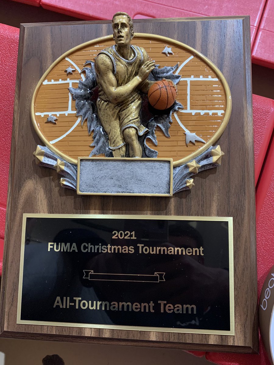 Blessed to have been selected All-Tournament Team for the 2021 FUMA Christmas Tournament