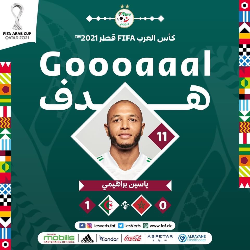 WafaZou25's tweet photo. Bravoooo 👏🏻👏🏻👏🏻⚽️ 
🇩🇿🆚🇲🇦
 𝙁𝙄𝙁𝘼 𝘼𝙧𝙖𝙗 𝘾𝙪𝙥 𝙌𝙪𝙖𝙧𝙩𝙚𝙧-𝙛𝙞𝙣𝙖𝙡𝙨
 📆 𝘿𝙚𝙘𝙚𝙢𝙗𝙚𝙧 11, 2021  
 ⏱ 20:00
 🏟 𝘼𝙡 𝙏𝙝𝙪𝙢𝙖𝙢𝙖 𝙎𝙩𝙖𝙙𝙞𝙪𝙢 📍 𝘿𝙤𝙝𝙖 
#الجزاير_المغرب
#المغرب_الجزائر
#كاس_العرب
#الجزائر
#ALGMAR #MARALG
#teamdz  #FIFAArabCup2021
#FIFAArabCup https://t.co/dgz5ZcOcAH