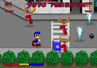 SirArturo3's tweet image. Todos los #Beatemup estan protagonizados por machos alfa y mujeres musculosas!!! Falso! Este #DynamiteDux de #Sega estaba protagonizado por patos? O pajaros locos? Es un locurón de juego con una estética cartoon en formato ultraviolencia!!! Me encanta!
#Retrogames #PixelArt