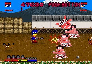 SirArturo3's tweet image. Todos los #Beatemup estan protagonizados por machos alfa y mujeres musculosas!!! Falso! Este #DynamiteDux de #Sega estaba protagonizado por patos? O pajaros locos? Es un locurón de juego con una estética cartoon en formato ultraviolencia!!! Me encanta!
#Retrogames #PixelArt