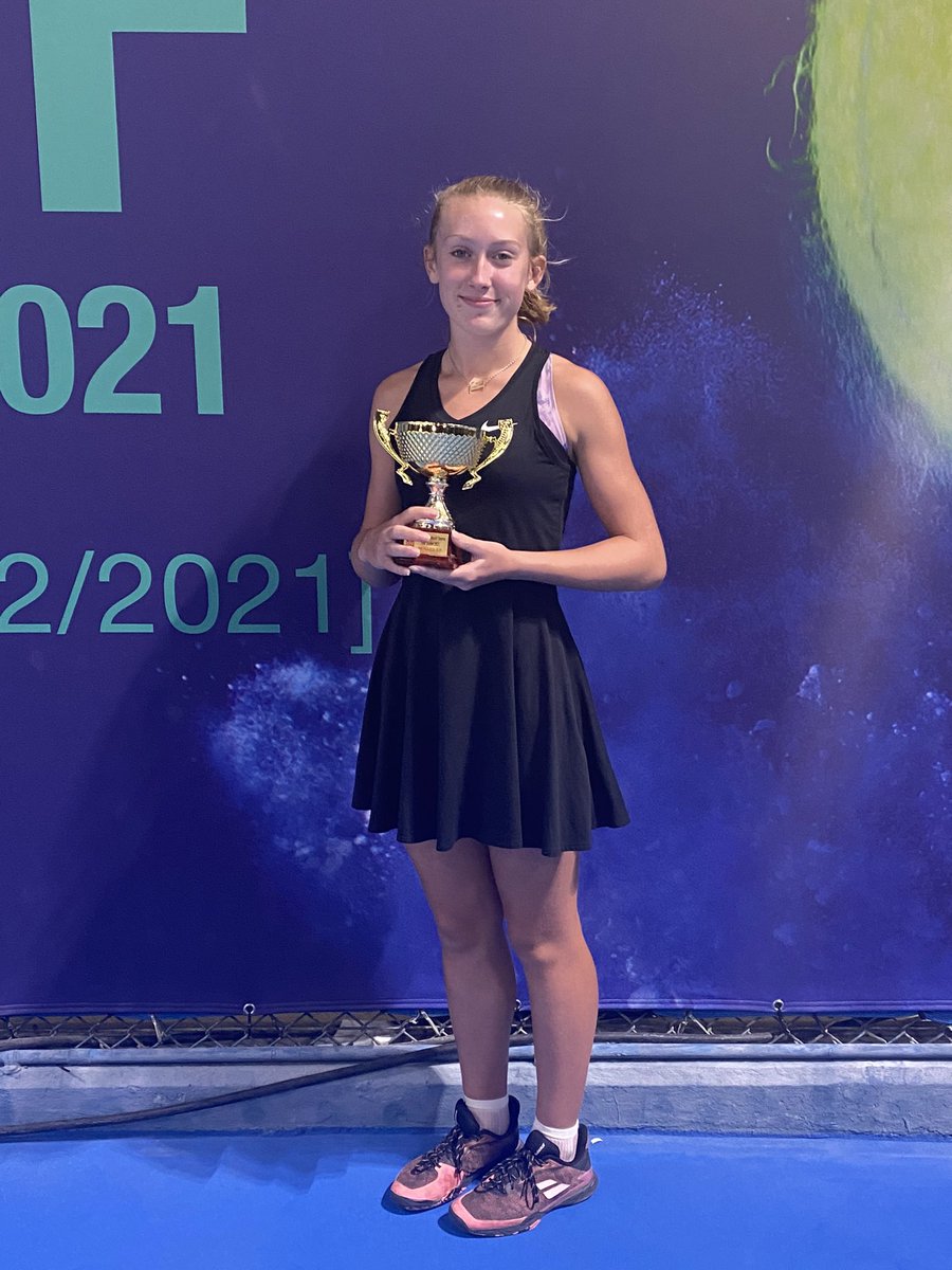 Fab fortnight <a href="/EllieBlackford4/">Ellie Blackford</a> at U18 J4s in Doha, making dubs final week 1 &amp; singles final week 2 - some cracking matches. Super end to 2021. Thanks team <a href="/portertennis1/">Porter Tennis</a> <a href="/APAcoachDaz/">APA</a> <a href="/NewHallTennis/">New Hall Tennis</a> <a href="/babolat/">Babolat</a> <a href="/EssexLTA/">Essex Tennis</a> for the unwavering support 💪