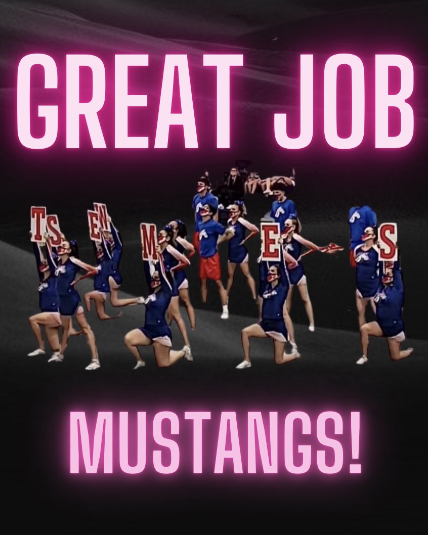 Great job to all the cheer/ dance teams that attended APS Metro Competition this weekend, especially our very own Mustangs! They killed it as usual and will be deadly at state. #westmesahighschool #aps #cheercompetition