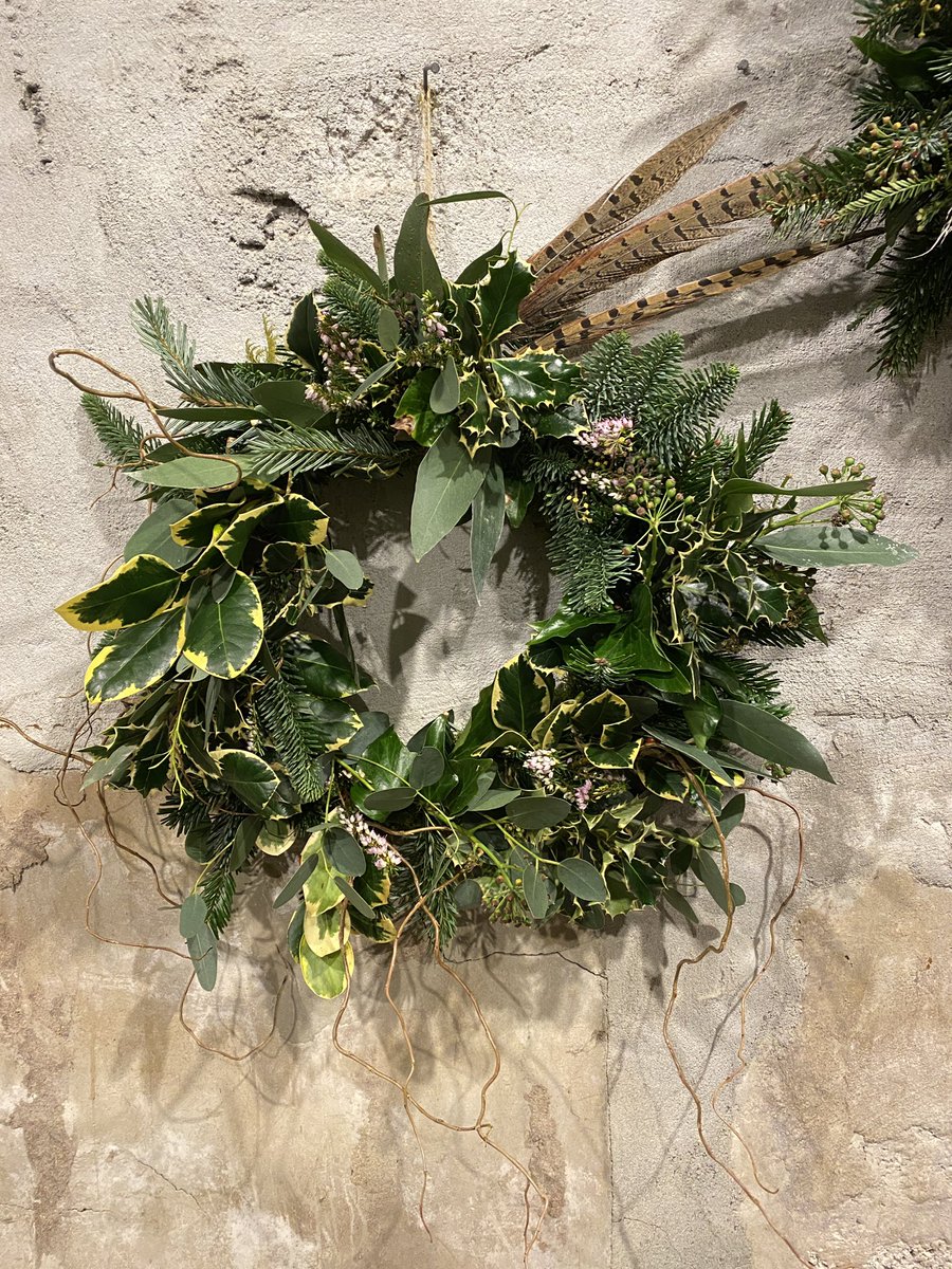 AtlanticRestNBG's tweet photo. We have a wreath amnesty at Christmas time. Please only bring fully biodegradable wreaths if you wish to lay one at Penlow #MakeYourOwn #HeresOneIMadeEarlier 💁🏼‍♀️ https://t.co/CvdEwq8bXj