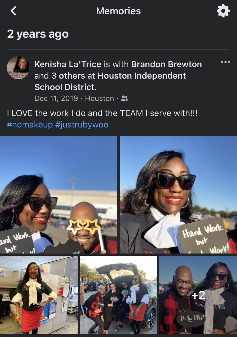 KenishaSpears3's tweet photo. I deeply cherish every professional experience that I have had. They have ALL made me the educator and leader that I am today! #hardworkBUTgoodwork #hireright @montra_rogers @J_Filipow @BrewtonHistory @MoniquePendola @K12_TRussell @ChardraMc https://t.co/wDk9rSusPw