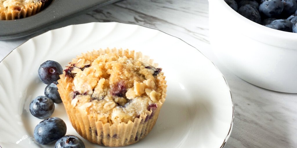 Nothing says “Good morning!” like these moist and tender sourdough blueberry muffins. Use your sourdough discard to make the perfect breakfast. #blueberrymuffinrecipe #sourdoughdiscard #sourdoughmuffins Recipe: hostessatheart.com/sourdough-blue…