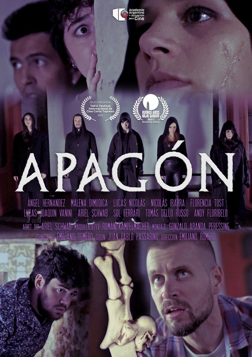 Ya está disponible APAGÓN en el canal de ANARKOCINEMA!! pueden verlo en el siguiente link youtu.be/8fXE9g3ObDg Dir @EmiRomeroCine Seleccionado en @rojosangre y @FestTapiales Suscribanse para ver más cine independiente y copensé con un RT