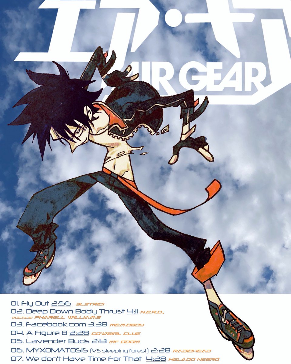Already miss drawing Air Gear all day that one week 