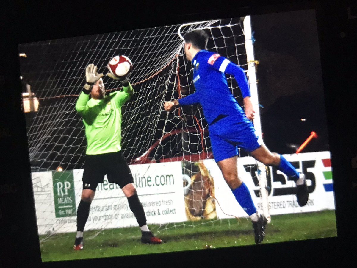 thejakewhiteley's tweet photo. A few more second-half shots from @SpaldingUnited v @yaxleyfc in today’s #NPLD1Midlands derby match - full highlight gallery will be online Monday… https://t.co/V531nXqWF3