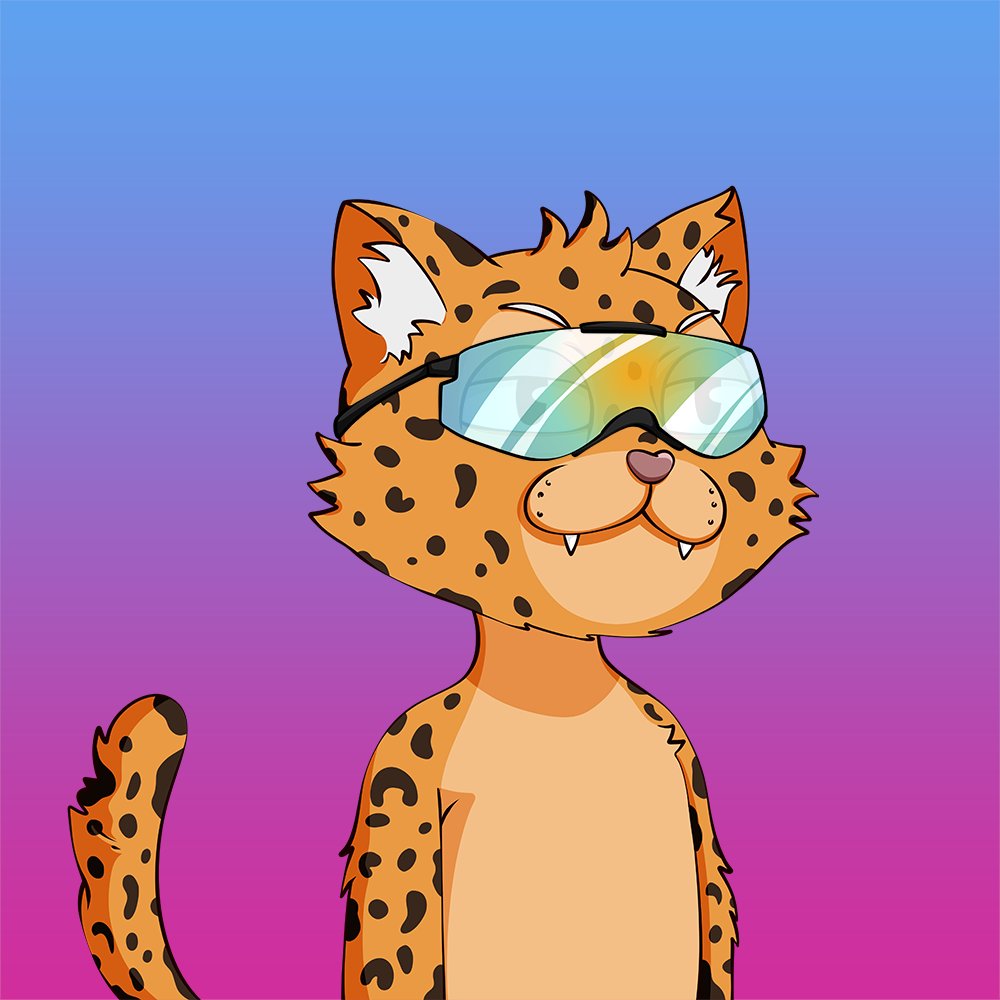 Finally bought my first #NFT Not intentional but fitting its a cat... and a red one too...  <a href="/Dope_Cats/">DOPE CATS | RAFFLE LIVE</a>