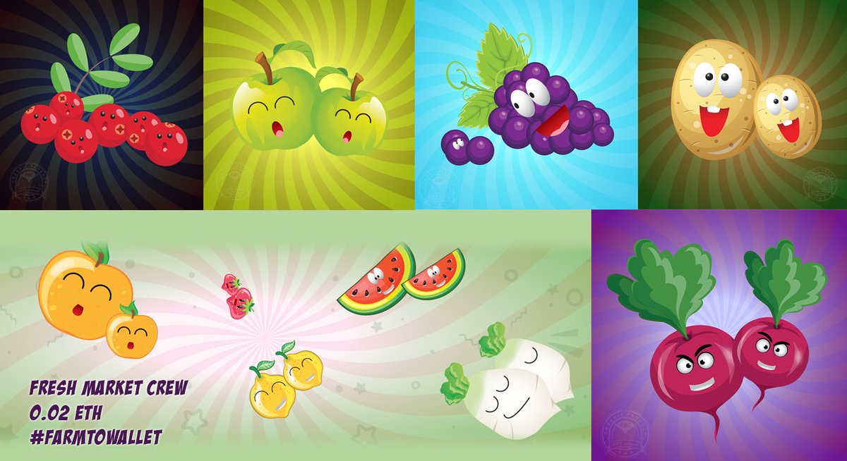 YOU KNOW WHEN THAT HOTLINE BLING!
📞✨🌿
The Cranberries
The Green Apples
The Purple Grapes
The Potatoes
The Beets
📞✨🌿
That can only mean one thing
Ξ0.02 $eth
FMC collection • 35/200

OS 💚 opensea.io/collection/fre…

#nftcommunity #nftcollectors #nfts #nftcollectibles #nftdrop
