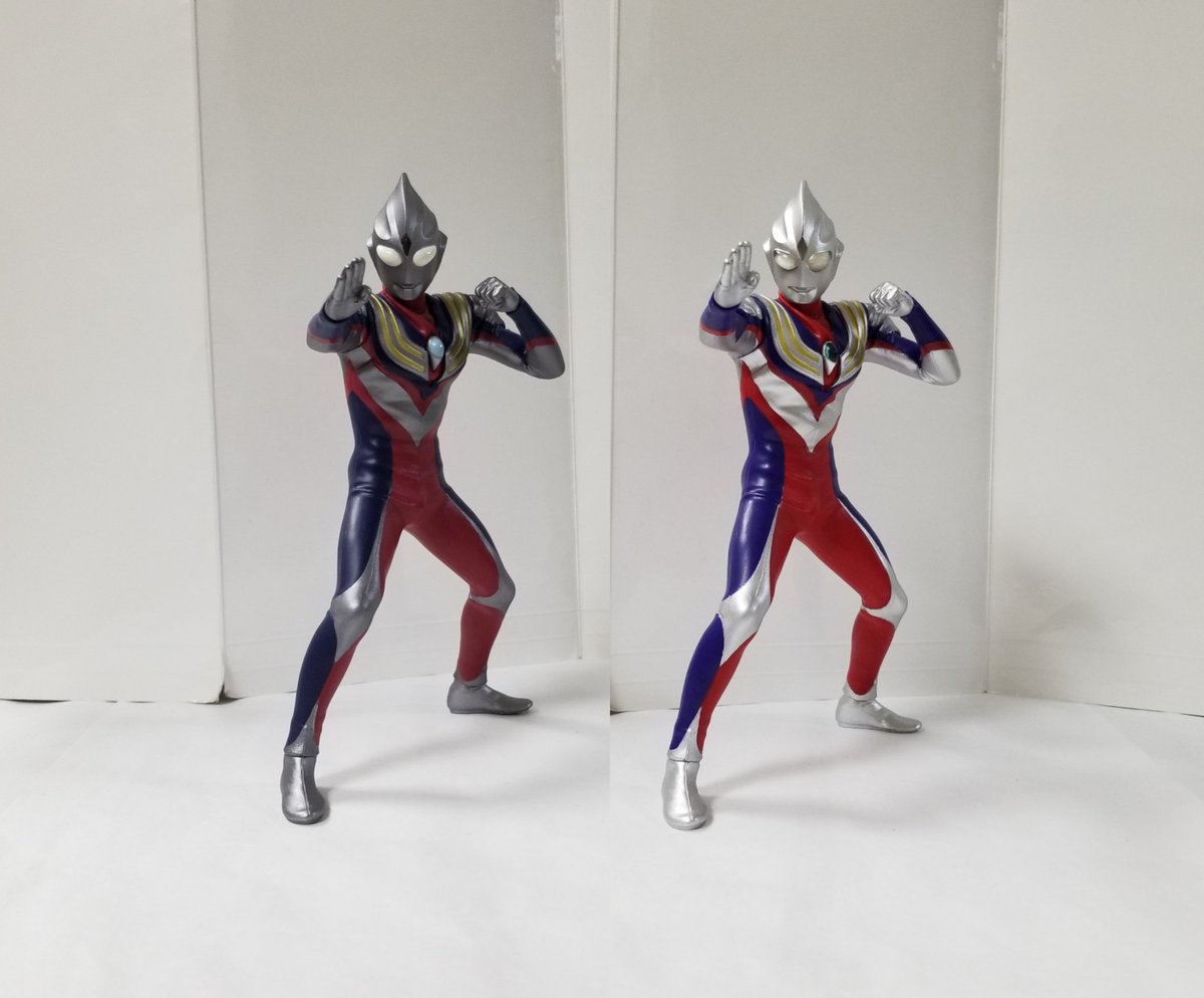 ウルトラマン ティガ マルチタイプ 英雄勇像 フィギュア 2個セット