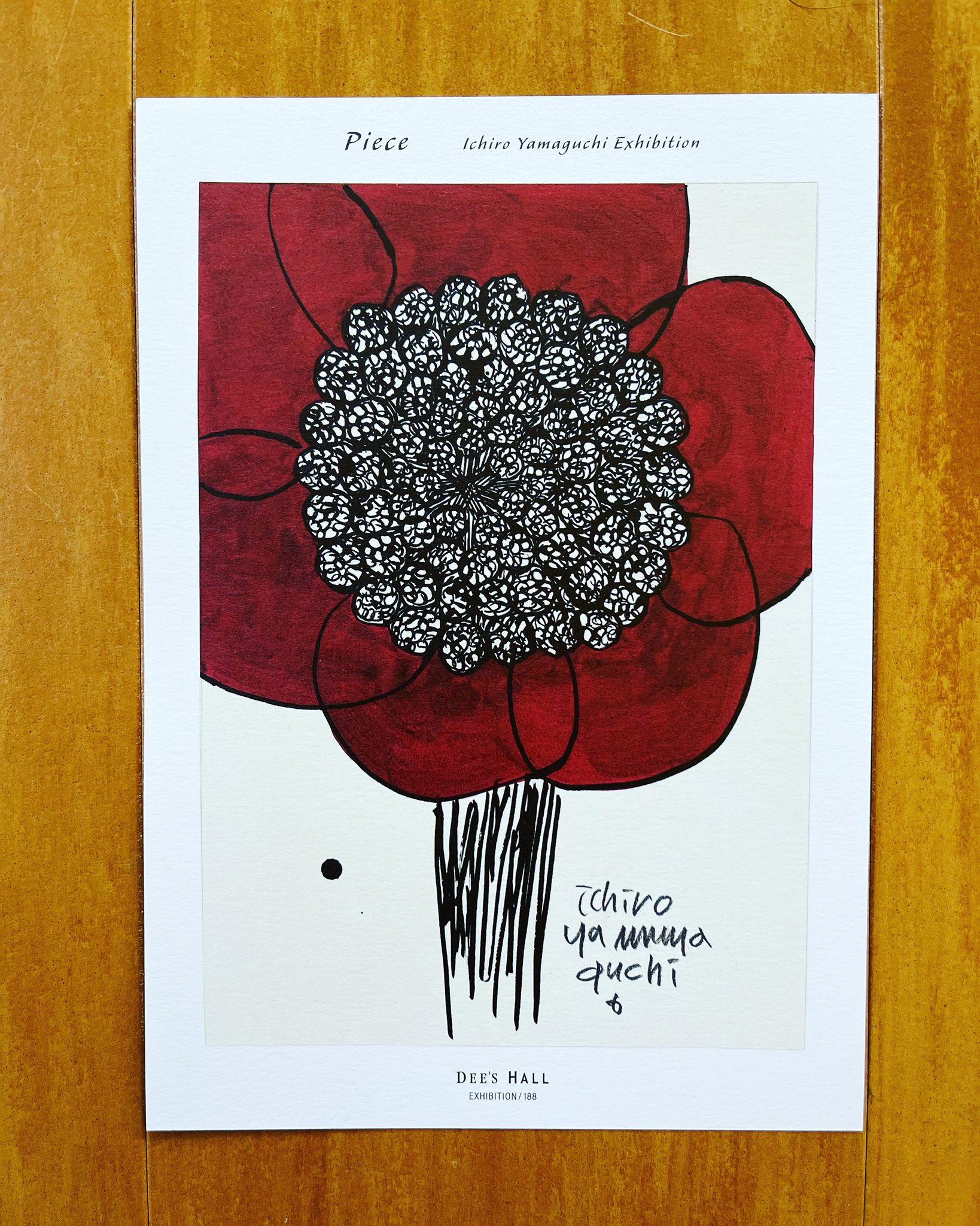 山口一郎 原画 ichiro yamaguchi 絵 一点物Lサイズ