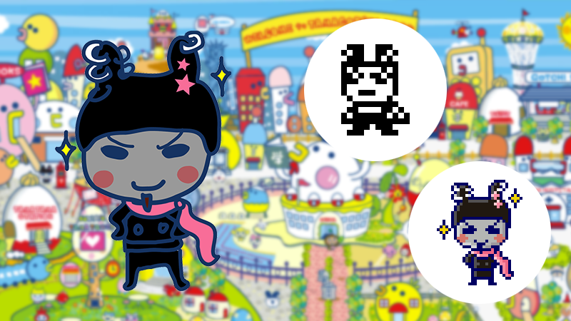 TamagotchiWiki's tweet photo. The character of the day is... Papakurotchi! He has poor body language skills; thus, he only shows his emotions with his face. Supposedly, his "real" name is his best kept secret.
#tamagotchi #たまごっち https://t.co/mbl2m8oOKM