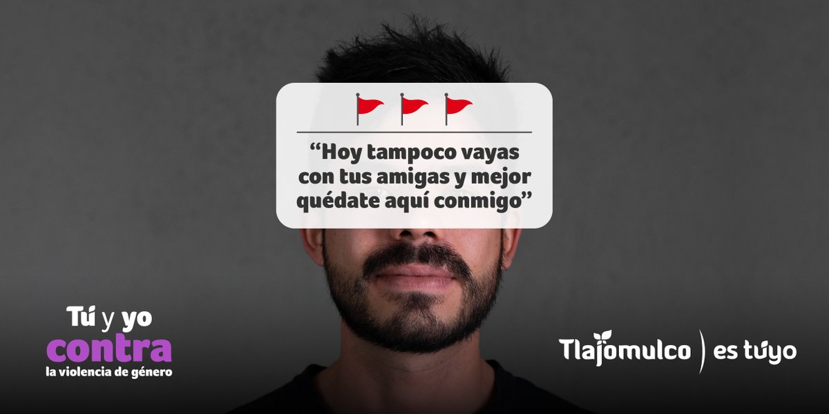 GobTlajomulco's tweet photo. ❌🚩 Las palabras y ataques psicológicos pueden parecer románticos, pero no lo son, es violencia que también daña y lastima. 🚩 Mujer, presta atención a estos actos de manipulación y denúncialos al 33 3283 4545. ⚠️ https://t.co/RiAQw4OP7S