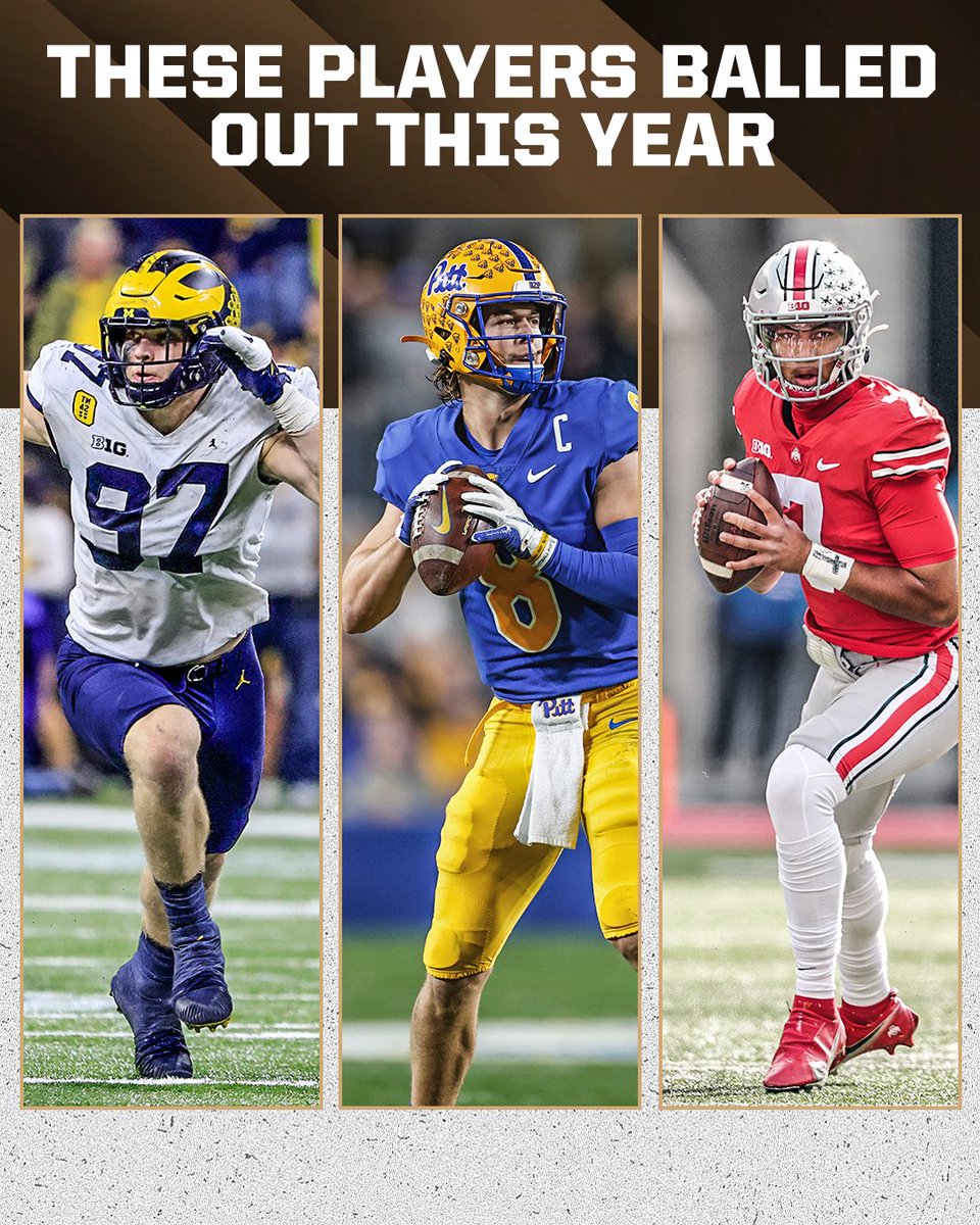 ESPNCFB's tweet photo. What a season for these players 👏 

@aidanhutch97 | @kennypickett10  | @CJ7STROUD https://t.co/jqVIS8FtUL