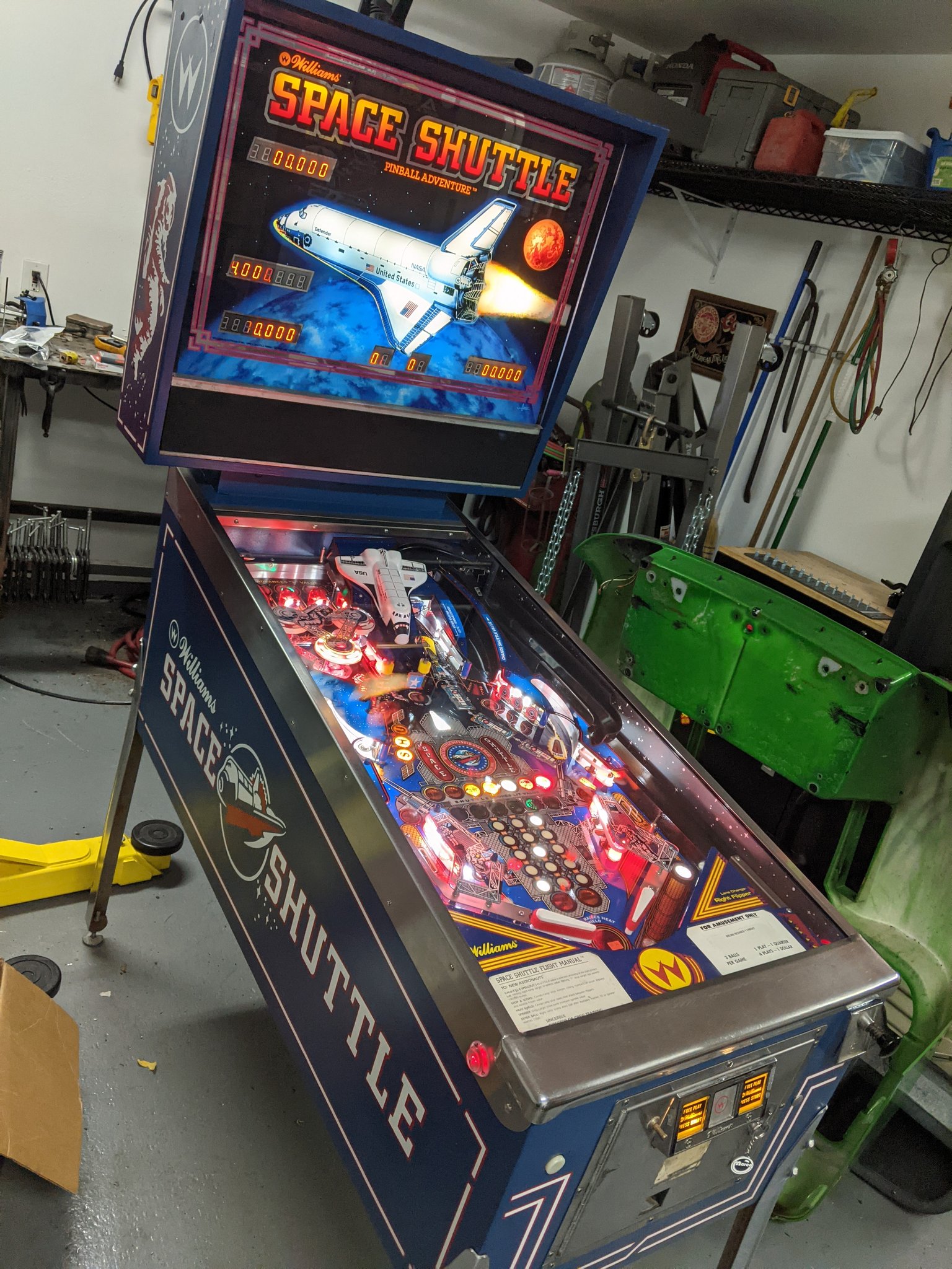 Space Shuttle Pinball Machine By Williams