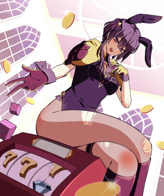 bunny Bernadetta 💜I'll make more new art once I'm less busy, thank you for your patience! 