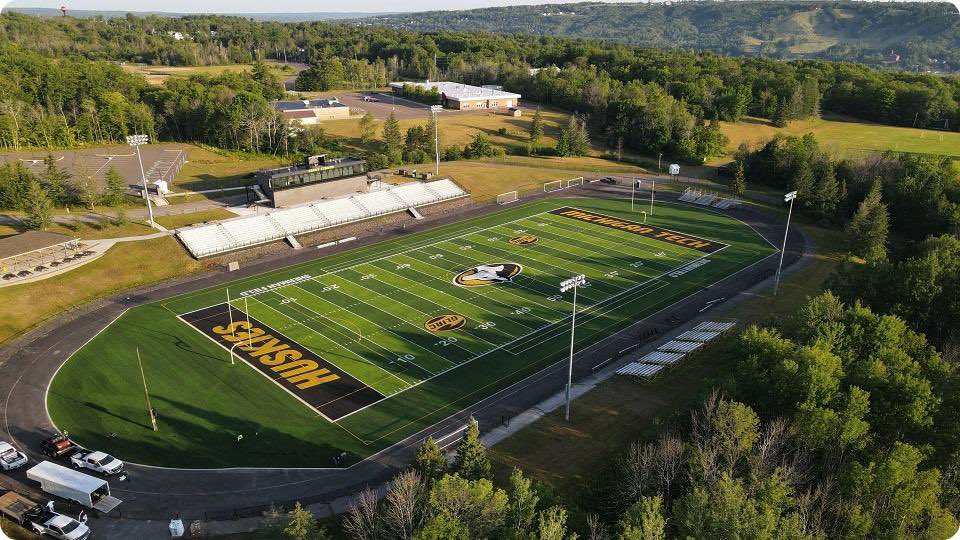 alexwatters34's tweet photo. After an amazing visit and conversation with @OleDog31 I’m blessed to say I have received an offer from Michigan Tech University! Thank you for having me on campus! @DanMettlach @MTUFB @TheD_Zone https://t.co/mztVKTLnoM