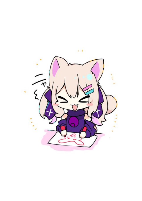 にこにこおえかきねこ

 #てとぅ覧会 