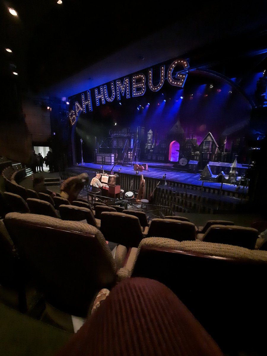 After a long 6 weeks of placement as ASM in college, it was nice to be sat in the audience for the <a href="/ShermanTheatre/">Sherman Theatre / Theatr y Sherman</a> production of Christmas carol. The sprint home from my get out was worth it!