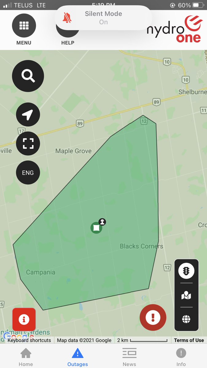 nicoledawsonnn's tweet photo. No power since 1:30 pm @HydroOne https://t.co/Dtlor0iJCE