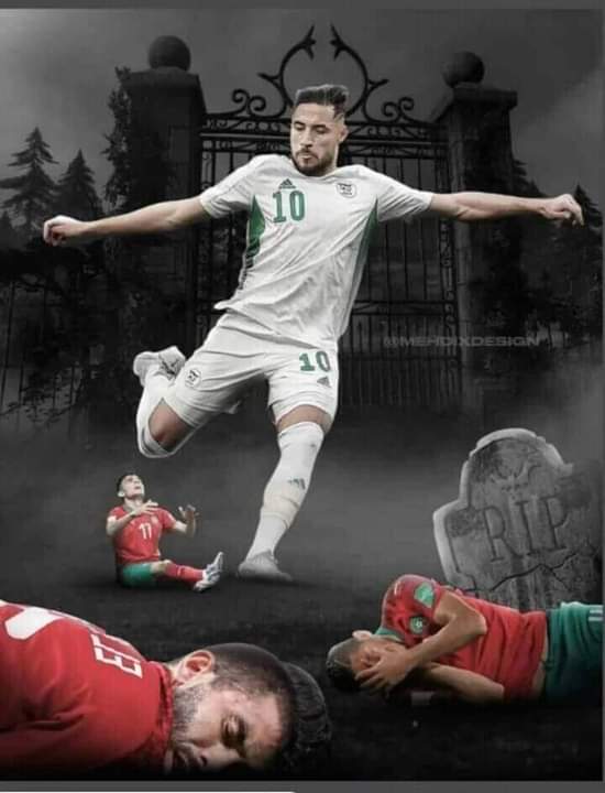 Sabrinasofi's tweet photo. #الجزاير_المغرب
ويعطيييييه ⚽⚽⚽⚽⚽ https://t.co/HFXJWpkLtZ
