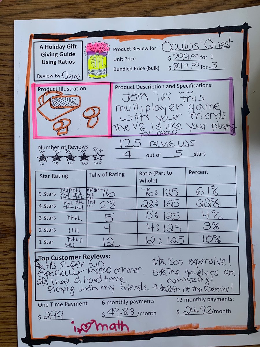 TeacherPrepTech's tweet photo. #iteachmath here's a fun math activity that's not just another coloring worksheet but one that has them think critically and consider math in the real world. Lots of great discussions on ratings, and ratios https://t.co/jMERRGg8Zr https://t.co/EaU02U5sMC