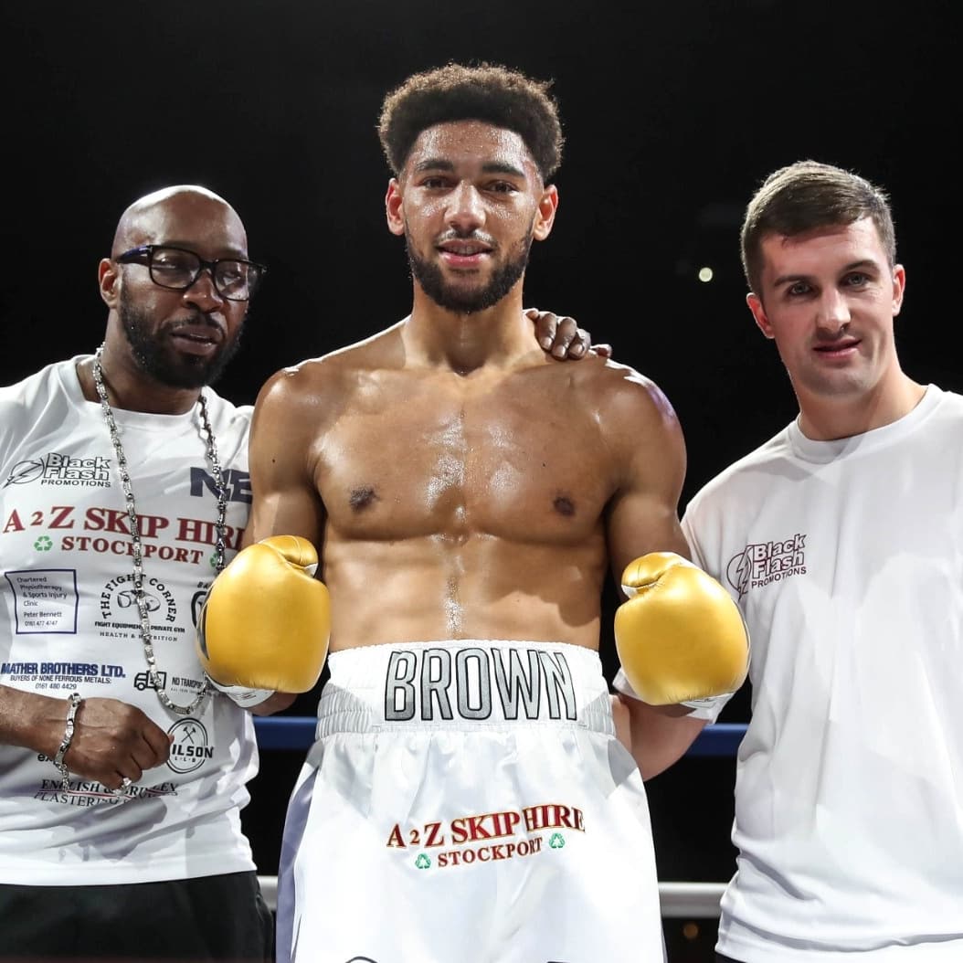 BlackFlashPromo's tweet photo. Devastating Finish! π₯π₯
@brown_niall with another Performance of the night contender tonight from 'The Power' ππ₯
Niall moves to 4-0 with a quick set of wins since his debut in July.
2020 is looking exciting for you! π
#middleweight #boxingprospect https://t.co/MAm9eKkIx1