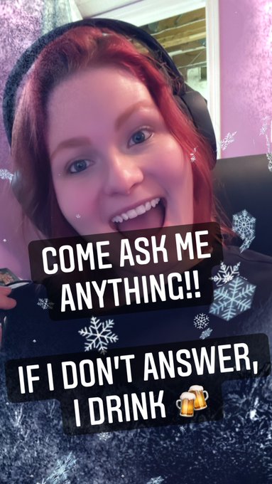 Ask me anything drinking game!! https://t.co/D7qZMdQfii https://t.co/GAGvv1NlRD