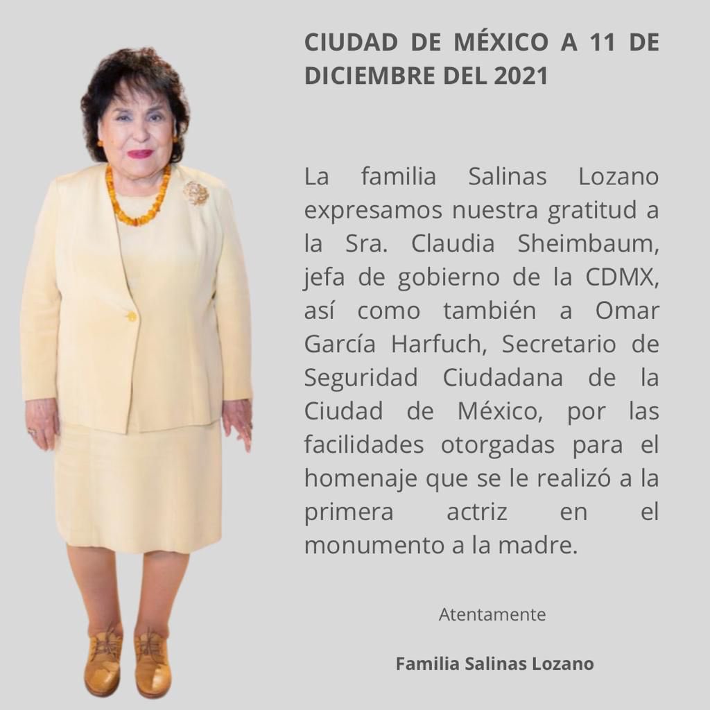 Carmen Salinas tweet media