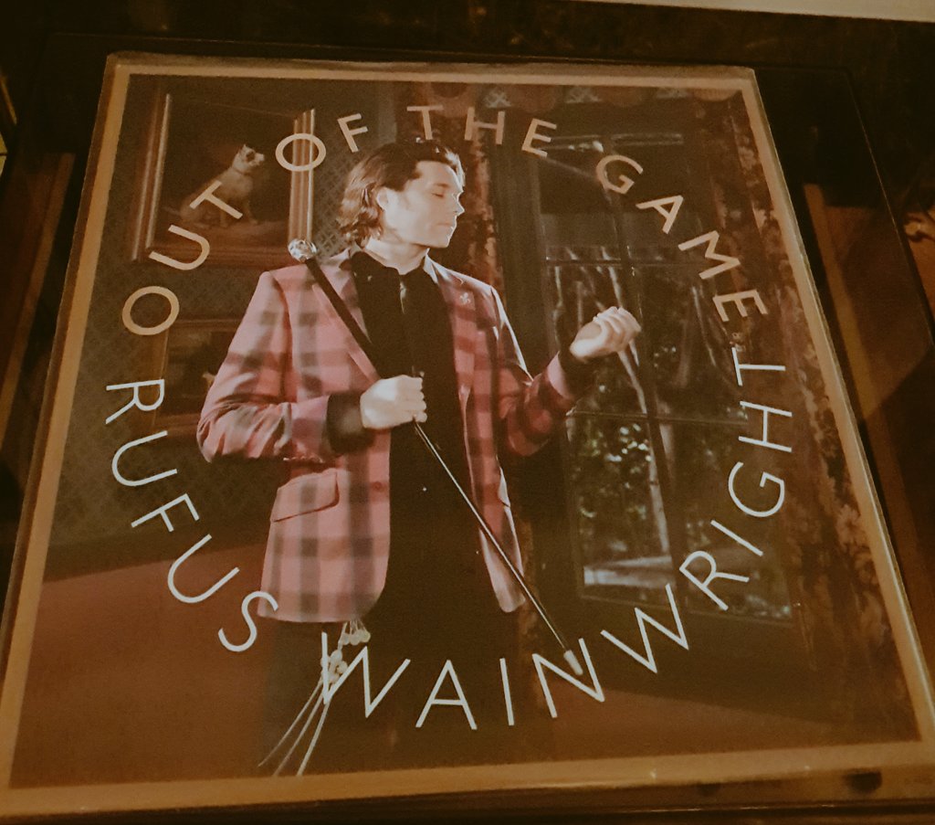 Suedehead71's tweet photo. #NowPlaying️ #vinyl #outofthegame @rufuswainwright #pop https://t.co/vgn6ZP8I2D
