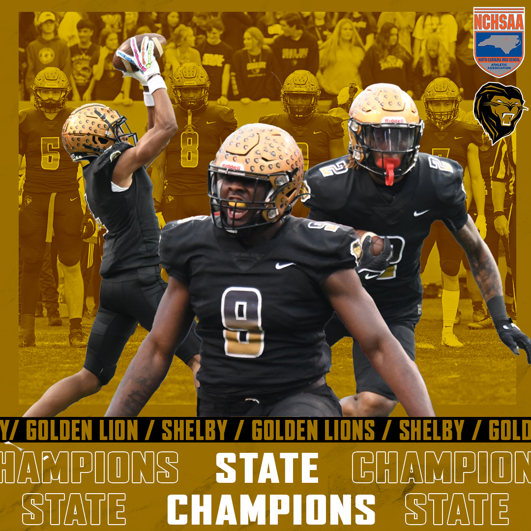NCHSAA (@nchsaa) on Twitter photo The Golden Lions are your 2A State Champions! <a href="/GldLionFootball/">Shelby Football</a> wins their 12th @nchsaa State Championship, defeating Wallace-Rose Hill 55-34!#NCHSAAFB The Golden Lions are your 2A State Champions! <a href="/GldLionFootball/">Shelby Football</a> wins their 12th @nchsaa State Championship, defeating Wallace-Rose Hill 55-34!#NCHSAAFB