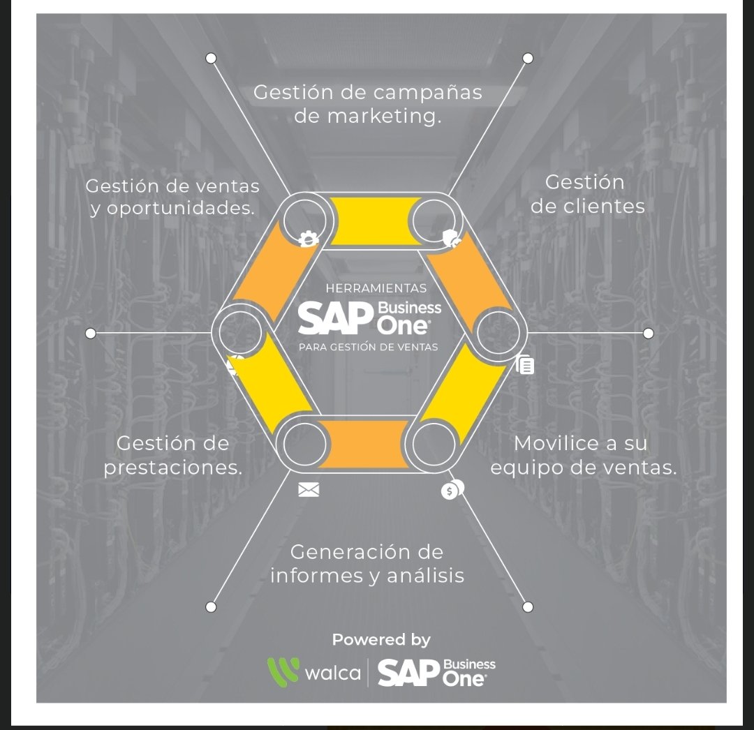 cwalca's tweet photo. Conoce las herramientas que podrás encontrar en  SAP Business One Cloud  sobre gestión ventas y manejo de oportunidades.

#SAP #SAPBusinessOne #ERP #Cloud #HuaweiCloud #TrabajoRemoto #HANA #TransformaciónDigital #Productividad

https://t.co/CtPVjFxaFP https://t.co/kZJqHF1jYD