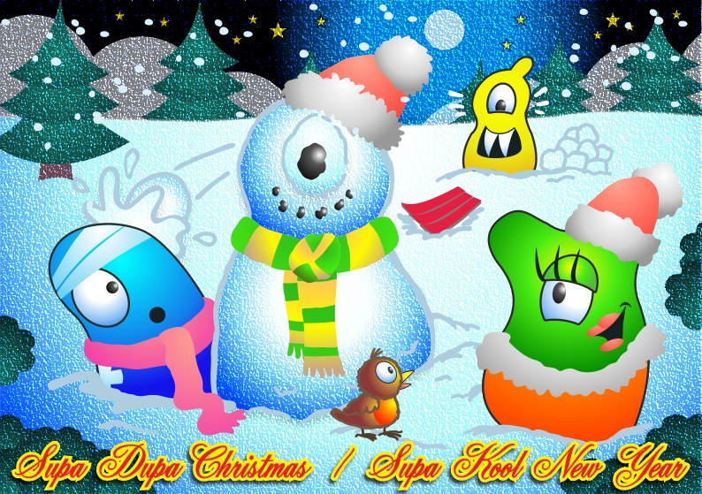OdbolzComics's tweet photo. Wishing Everyone a Supa Dupa Christmas / Supa Dupa New Year from The Odbolz Toys V.I.P Mystery Birthday Show 🎅🎄🎉🍾 https://t.co/9047MaokAK