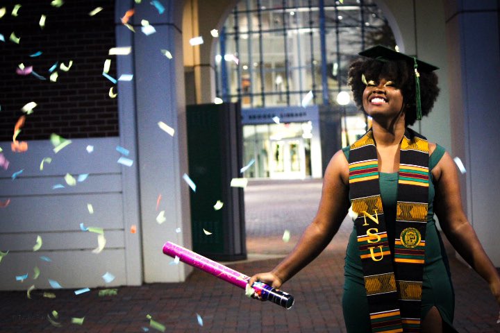 skylar_monet_'s tweet photo. Thank you NSU🔰 B.S. Biology 🔬 https://t.co/sbG4eX9if4