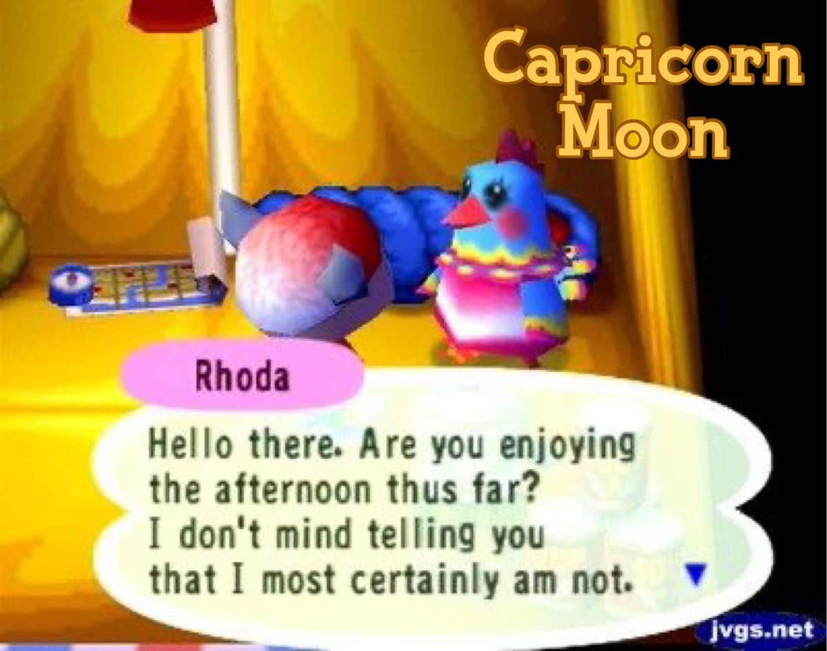 violetshorizon's tweet image. the zodiac signs as animal crossing dialogues ✿ reply/qrt with your big 3 + venus