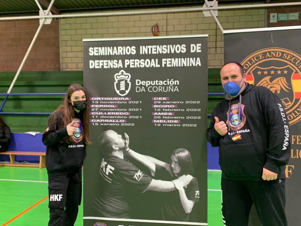 JCopeF1's tweet photo. Finalizado el III Seminario de #defensapersonalfemenina organizado por la #deputaciondacoruña impartido por la Escuela de Defensa Personal &amp; Policial HKF, esta vez en #Concellodeculleredo https://t.co/7yIGNnbl4C