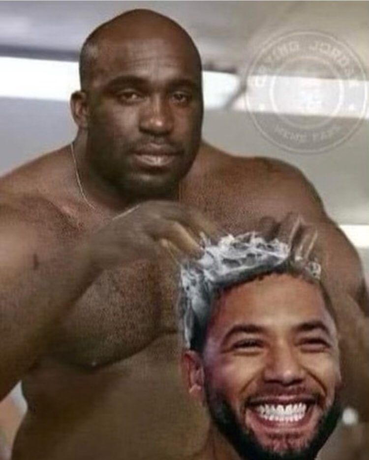 jeff_wedlock's tweet photo. @JussieSmollett Is going to love prison!!! #PieceOfTrash https://t.co/PAJEycwlnu