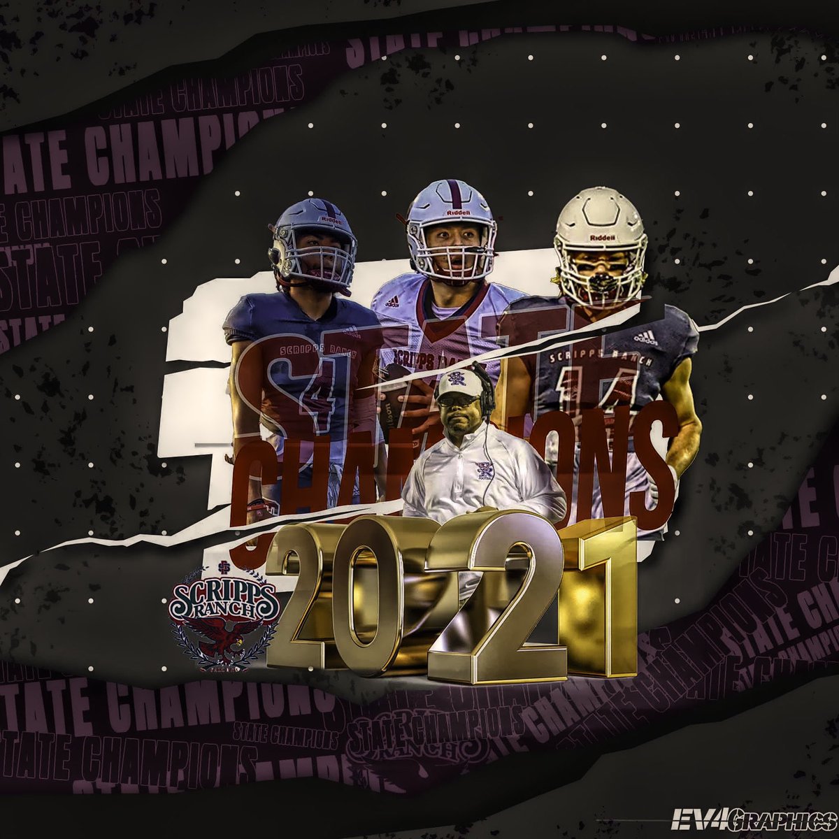 Daygofootball's tweet photo. The Scripps Ranch Falcons are California 2-A Champions 🏈🏆 ! https://t.co/QfPAKjoaL9