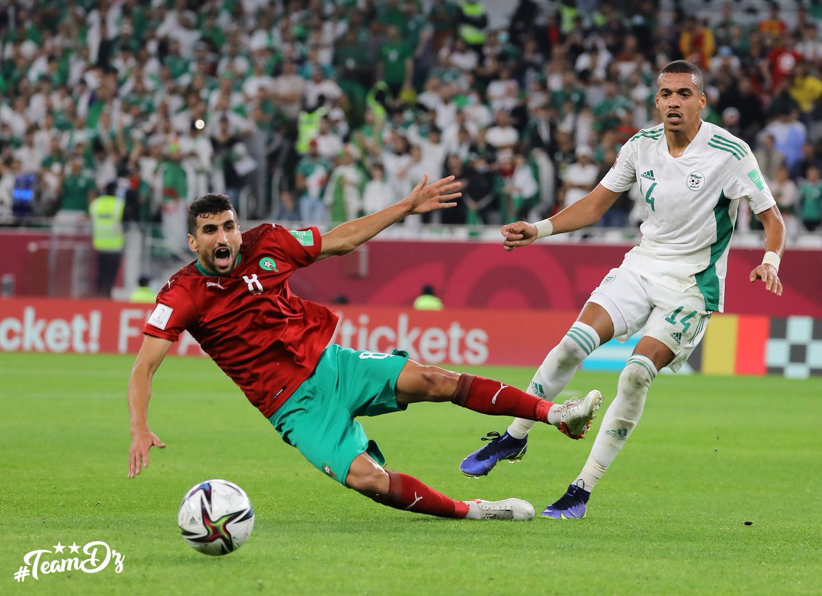 bylka613_'s tweet photo. 🇩🇿 Sofiane Bendebka vs Morocco #FIFArabCup #TeamDZ 

• 120 minutes
• 67 touches
• 32 passes completed out of 40 (76%)
• 1 key pass 
• 3 interceptions
• 6 balls recovered
• 2 tackles won (67%)
• 8 duels won 
• 1 shot blocked inside box https://t.co/uSTlIL86R3