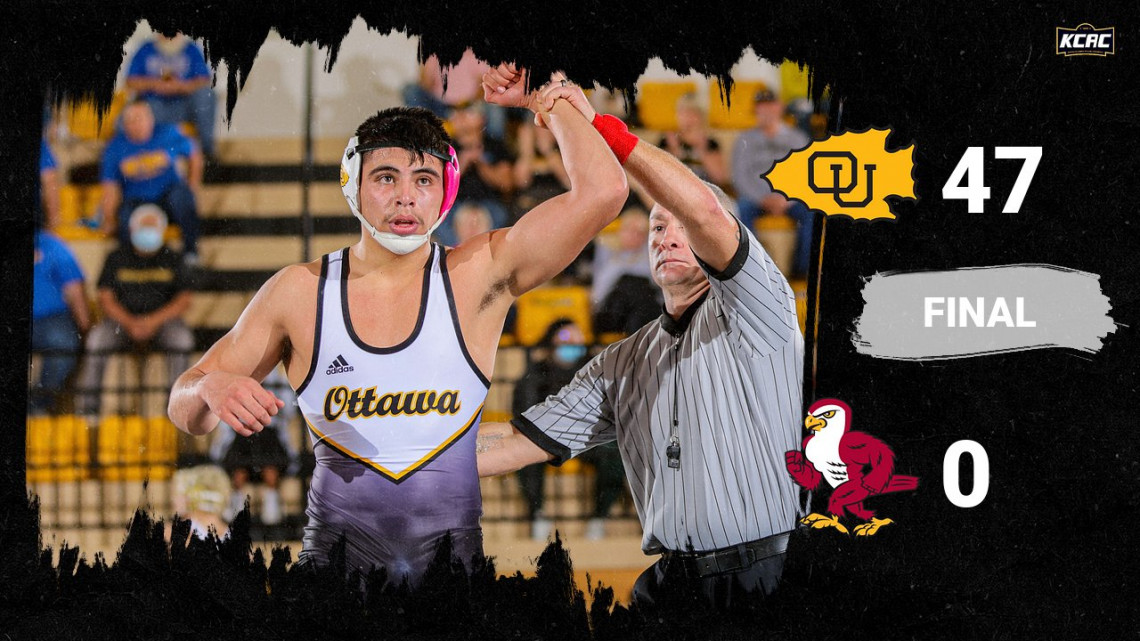 Men's Wrestling: #9 Braves Take Down Falcons
 - ottawabraves.com/article/mens-w…