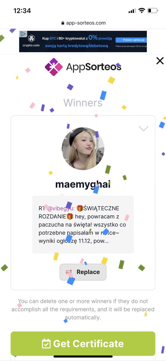 znalezienie programu który mi dobrze wylosuje trochę zajęło ale!! gratulacje dla <a href="/maemyghai/">mae</a>, odezwij się do mnie na dm~ 

wam dziękuje za udział w ga &amp; stay tuned bo następne będą na pewno!