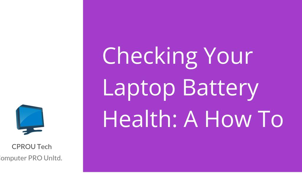 So, how do you check the battery health of your laptop?

Read more 👉 bit.ly/2OElwOe

#LaptopBatteryHealth #Cprou