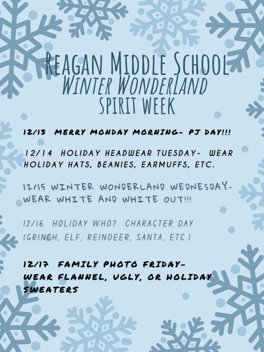Ronald Reagan Middle School tweet media