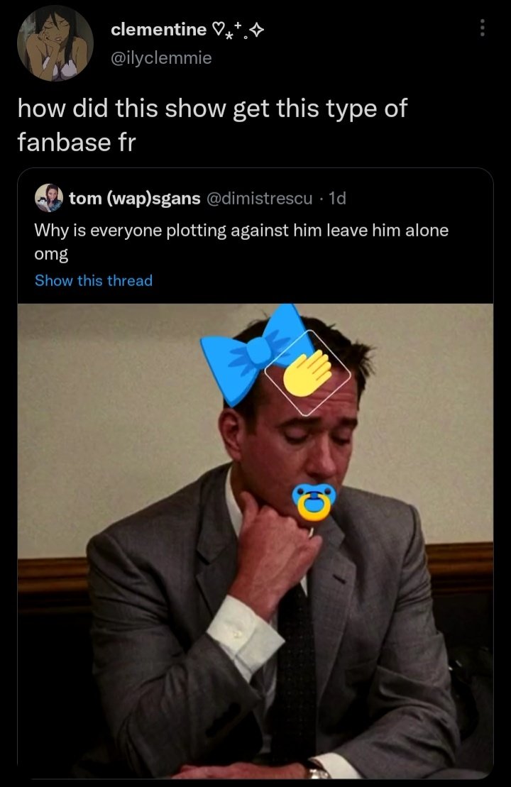 tom wambsgans (iheartsounding) Twitter