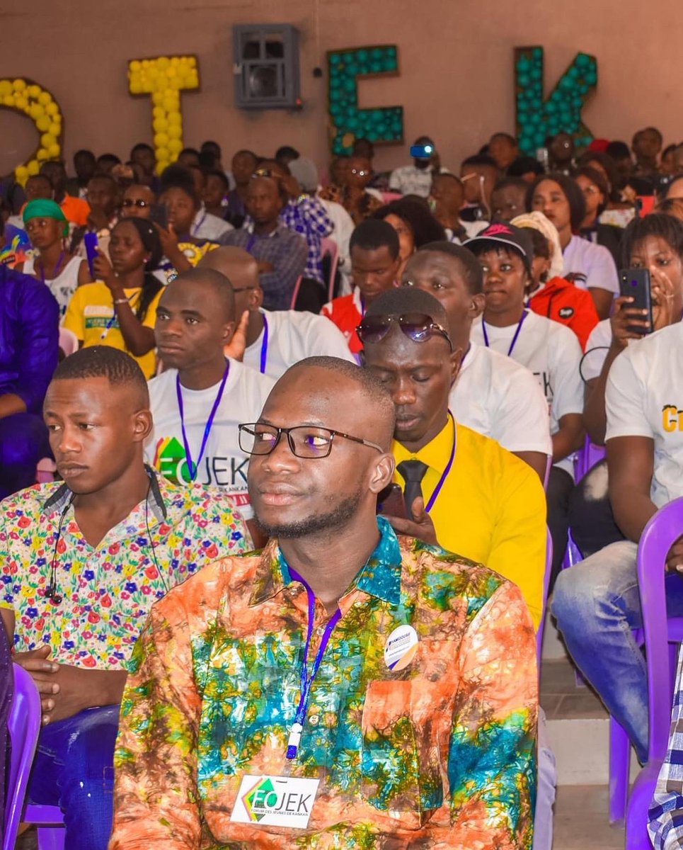 hamidousif's tweet photo. Le plus grand rendez-vous des jeunes Nabaya s’est tenu aujourd’hui à l’université de KANKAN. 

Merci 🙏 aux panélistes pour la qualité des interventions et surtout grand merci aux organisateurs pour l’initiative.

#ForumdesjeunesdeKankan 
#FOJEK2021
#Ambassadeur2021 https://t.co/qbDTnvxOEi