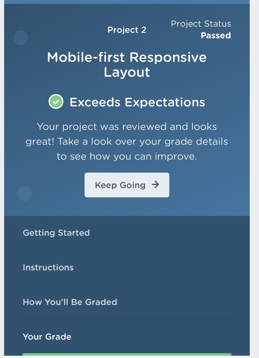 devcamletswork's tweet photo. Got my project back #100DaysOfCode #teamtreehouse #techdegree https://t.co/NVIFZe6KDL