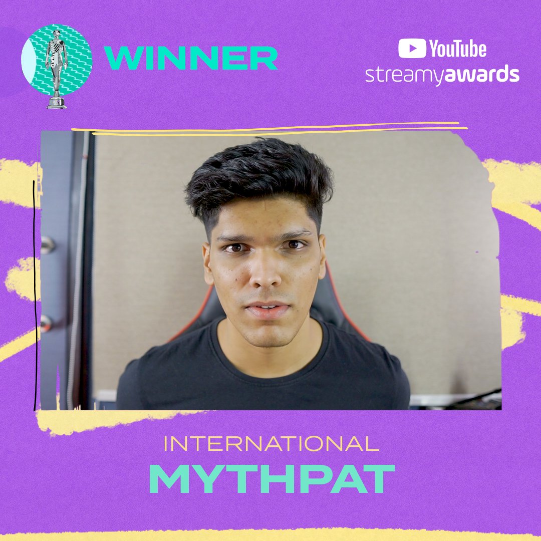 YouTube On Twitter mythpat Congrats On Taking The World By Storm 